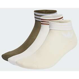Adidas Original Trefoil Ankle Socks 3 Pairs (Homme)