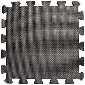 Infinity Hearts Blockningsmattor /Lekmattor Svart 30x30cm 9 st.