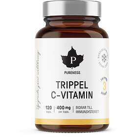 Pureness Trippel C-Vitamin 120 Kapslar