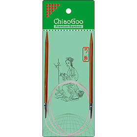 ChiaoGoo Bamboo Rundstickor Bambu 80 cm 4 mm Patina