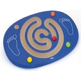 Viga Wooden balancing board with labyrinth,