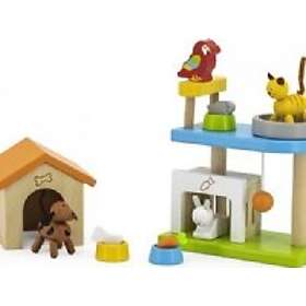 Viga Toys Pets lekplats i trä