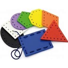 Viga Träsensoriska brädor med snören