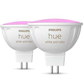 Philips Hue White Color 4.7W GU5.3 (MR16) 2-pack