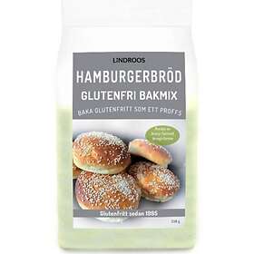 Lindroos Glutenfri Bakmix Hamburgerbröd 338g