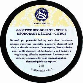 Soapwalla Deodorant Cream Sensitive Citrus