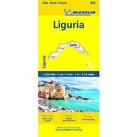 Liguria Michelin Local Map 352