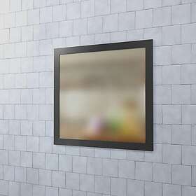 Björbo Badrum Spegel MEJDA med Ram 90 cm Svart MS99