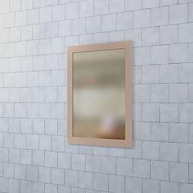 Björbo Badrum Spegel MEJDA med Ram 60 cm Gammalrosa MS64