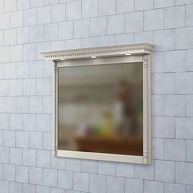 Björbo Badrum Spegel Valhall med Belysning 90 Sand V95S