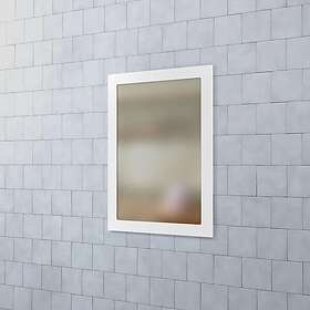 Björbo Badrum Spegel MEJDA med Ram 60 cm Vit MS6V