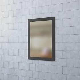 Björbo Badrum Spegel MEJDA med Ram 60 cm Antracit MS63