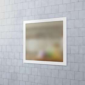 Björbo Badrum Spegel MEJDA med Ram 90 cm Vit MS9V