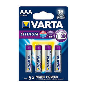 Varta Lithium Ultra AAA 4-pack
