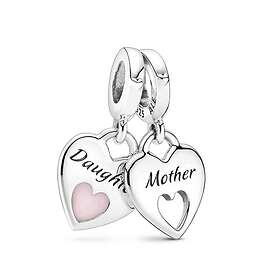 Pandora Mother & Daughter Split Heart Berlock 792072EN40