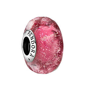 Pandora Wavy Fancy Pink Murano berlock 798872C00