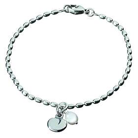Kalevala Twinflower -armband 17,5cm (vit) 2265402