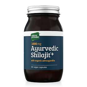 Nature Provides Ayurvedic Shilajit & Ashwagandha 90 Capsules