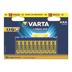 Varta Longlife AAA 10-pack