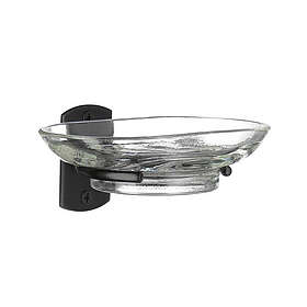 Beslagsboden Tvålkopp B442B svart Hållare m