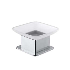 Bemeta Tvålkopp Fristående Krom/Glas Fyrkantig glas 140108191