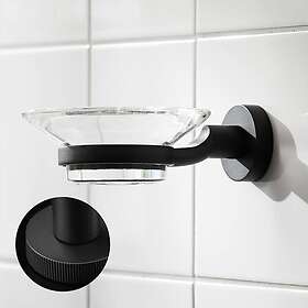 Miller Badrum Tvålkopp Bond Groove Tvålfat svart 8704B-1