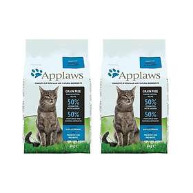 Applaws 2 x Cat Food Sea fish & Salmon 6kg
