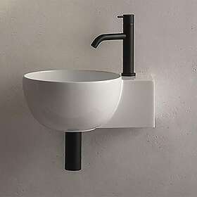 Globo Tvättställ T-Edge 6-TE040BI tvättställ för bänk- eller väggmontage