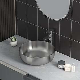 Bathlife Tvättställ KLENOD Washbasin 40/F GO (BKBK) Stainless Steel 401053874