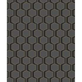 Casadeco Derby Hamilton Noir Reglisse DERB89309875