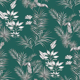 Ohpopsi Toucan Toile Rainforest Green WLD53111W