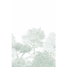 Sian Zeng Hua Trees Mural Wallpaper Green HUATREES06