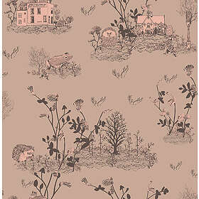 Sian Zeng Woodlands Brown Pink WOODLANDS05