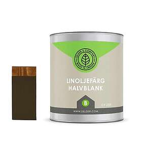 Linoljefärg Selder & Co Bark (0,9l, Halvblank)