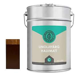 Linoljefärg Selder & Co Choklad (4,5l, Halvmatt)