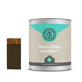 Linoljefärg Selder & Co Bark (0,9l, Halvmatt)