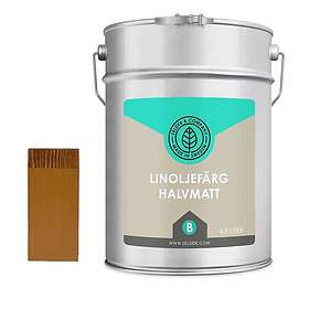 Linoljefärg Selder & Co Gammelockra (4,5l, Halvmatt)