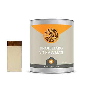 Linoljefärg Selder & Co Mandel (0,9l, Halvmatt)