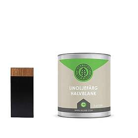 Linoljefärg Selder & Co Svart (0,45l, Halvblank)