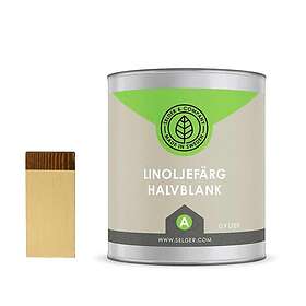 Linoljefärg Selder & Co Solblekt (0,9l, Halvblank)