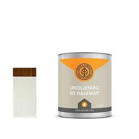 Linoljefärg Selder & Co Snickerivit (0,45l, Halvmatt)