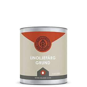Linoljefärg Selder & Co Vit grund (0,45l)