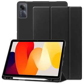 Tech-Protect Xiaomi Redmi Pad SE Smartcase Fodral m. Stylus Pennhållare Svart