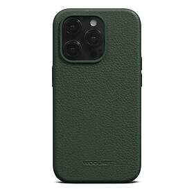 Woolnut iPhone 15 Pro Max Skal Äkta Läder MagSafe-kompatibelt Grön