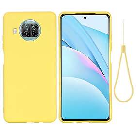 Inskal Xiaomi Mi 10T Lite 5G Redmi Note 9 Pro 5G Liquid Silicone Case Yellow