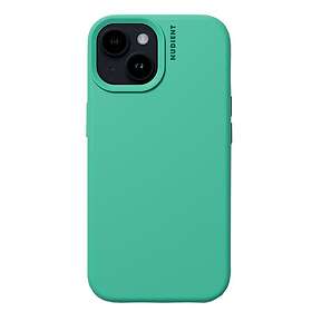 Nudient iPhone 15 Base Silikon Skal Mintgreen