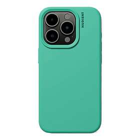 Nudient iPhone 15 Pro Base Silikon Skal Mint Green