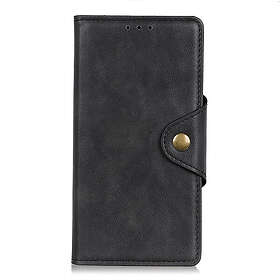 Inskal Samsung Galaxy Note 20 Ultra Retro Leather Wallet Case Black
