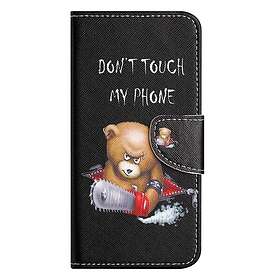 Inskal Samsung Galaxy A24 Plånboksfodral "Don't Touch My Phone"