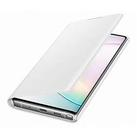 Inskal Original Samsung Galaxy Note 10 LED View Wallet Case EF -NN970PWEGWW White